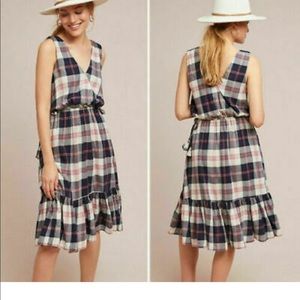 Isabella Sinclair Dickens Plaid Dress  M